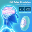 Intelligent Sleep Aid Device with EMS Microcurrent, 15 Intensity Levels and Rechargeable Battery