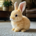 Interactive Plush Bunny Toy with Soft Lifelike Design