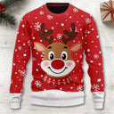 Christmas sweater | Knitted sweater with patterns