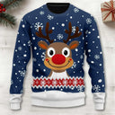 Christmas sweater | Knitted sweater with patterns