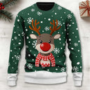 Christmas sweater | Knitted sweater with patterns