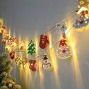 Kerst Versiering LED Slinger | Batterijgevoede Lichtslinger