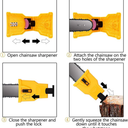 Chainsaw Chain Sharpener Tool for Maintenance of Saw Blades