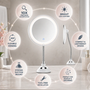 LED Badkamer Vergrotende Spiegel met Flexibele Arm voor Make-up en Verzorging
