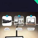 LED Desk Lamp with Clamp | Dimmable Lighting