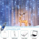 LED Curtain Lights - LumiCord - USB - Christmas decoration curtain lights