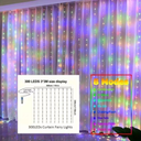 LED Curtain Lights - LumiCord - USB - Christmas decoration curtain lights
