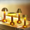 LED Table Lamp - MetrioLite - Metal Touch Control - Rechargeable