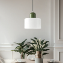 LED Pendant Lamp - Lismora - Glass Shade - Retro Surface