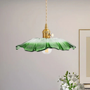 Led Hanglamp - Culliora - Bloem Kap - Glazen Armatuur