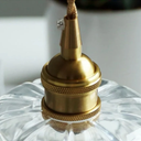 LED Pendant Lamp - Culliora - Flower Shade - Glass Fixture