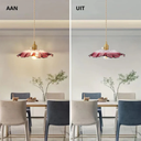 LED Pendant Lamp - Culliora - Flower Shade - Glass Fixture