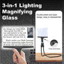 Lees Lamp voor Ouderen | Draagbare LED met Flexibele Gooseneck