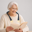 Reading Lamp for the Elderly | LED Hands-Free Headlamp with Adjustable Brightness