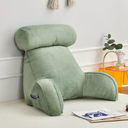 Reading Pillow with Armrests & Back Support for Sitting in Bed