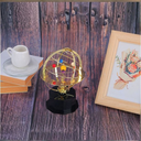 Brass Orrery Model Mechanical Solar System Desk Decoration (5 Planets)