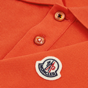 Moncler Heren Katoenen Piqué Poloshirt Met Gestreepte Details