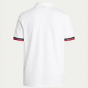 Moncler Heren Wit Piqué Poloshirt