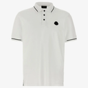 Moncler Heren Wit Poloshirt