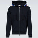 Moncler two piece set with logo, zipper vest and pants