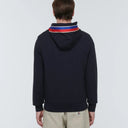 Moncler two piece set with logo, zipper vest and pants