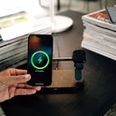 MultiCharge Pro - 3-in-1 Oplaadstation - Draadloos Laden - USB-C Aansluiting