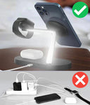 MultiCharge Pro - 3-in-1 Oplaadstation - Draadloos Laden - USB-C Aansluiting