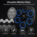 Musical Boxing Trainer Wall Path with LED Target Reaction Training