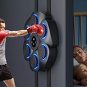 Musical Boxing Trainer Wall Path with LED Target Reaction Training
