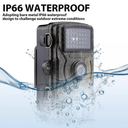 Night Vision Wildlife Trail Camera for Outdoor Monitoring