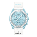 OMEGA x Swatch MoonSwatch Uranus Light Blue Watch