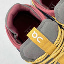 On Cloudnova Navy Yellow Comfortable Sneakers
