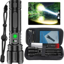 Rechargeable LED Tactical Flashlight for Outdoor and Emergency Use