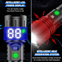 Rechargeable LED Tactical Flashlight for Outdoor and Emergency Use