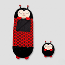 Foldable Kids Sleeping Bag with Animal Design & Toddler Sleeping Pad for Travel