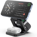 Magnetische 3-1 Oplader | Opvouwbare Draadloze Oplader