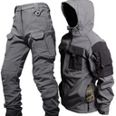 Outdoor set voor heren met jas en broek