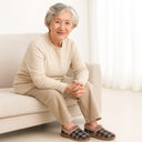 Slippers for the Elderly | Moccasin Style