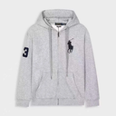 Polo Ralph Lauren Big Pony hoodie met volledige ritssluiting en logo