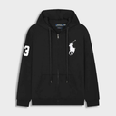 Polo Ralph Lauren Big Pony hoodie met volledige ritssluiting en logo