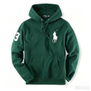 Polo Ralph Lauren Fleece Hoodie with Iconic Big Pony Detail