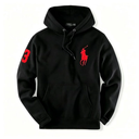 Polo Ralph Lauren Fleece Hoodie with Iconic Big Pony Detail