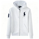 Polo Ralph Lauren Fleece Hoodie met Complete Rits