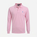 Polo Ralph Lauren Custom Fit Long Sleeve Polo with Embroidered Logo