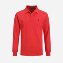 Polo Ralph Lauren Custom Fit Long Sleeve Polo with Embroidered Logo