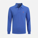 Polo Ralph Lauren Custom Fit Long Sleeve Polo with Embroidered Logo