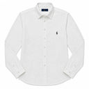 Polo Ralph Lauren Heren Classic Fit Linnen Overhemd met Lange Mouwen