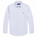 Polo Ralph Lauren Heren Slim Fit Stretch Poplin Overhemd met Lange Mouwen