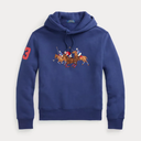 Polo Ralph Lauren Heren Big & Tall Triple-Pony Fleece Trui met Capuchon