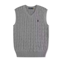 Polo Ralph Lauren sleeveless cable knit cardigan with classic look